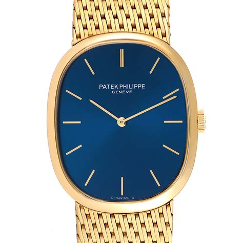 patek philippe ellipse yellow gold|Patek Philippe golden ellipse price.